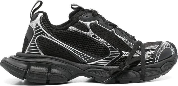 3XL panelled sneakers