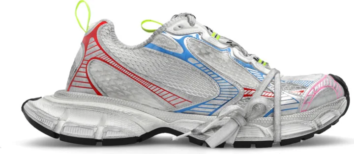 '3XL' Sneakers, , - White