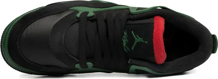4 RM "Black/Gorge Green University Red" sneakers - Image 2
