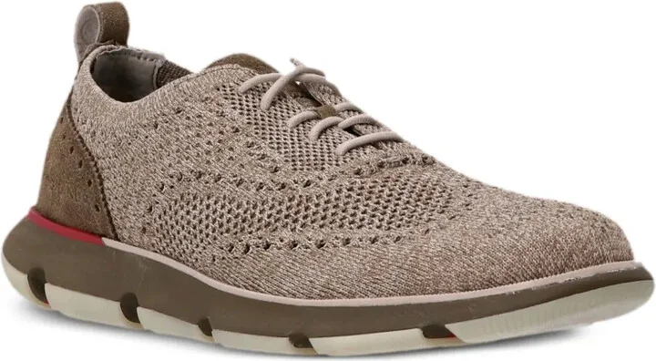 4.ZERØGRAND knitted Oxford shoes - Image 2