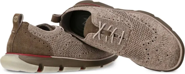 4.ZERØGRAND knitted Oxford shoes - Image 4