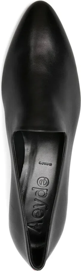 40mm Almond-Toe Block-Heel Loafers - Image 4