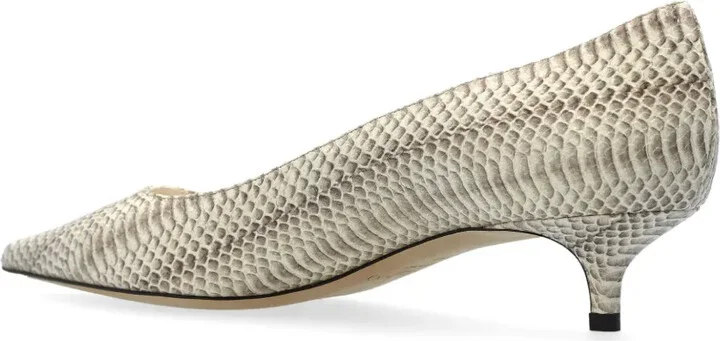 40mm Amelia snakeskin pointed-toe pumps - Image 3