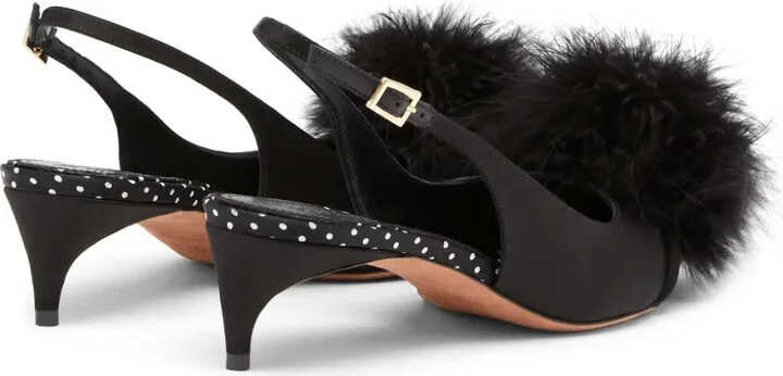 40mm Andrea slingback pumps - Image 3