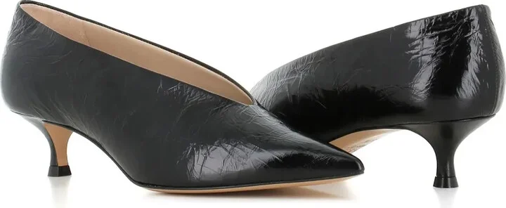 40mm Babouche leather pumps - Image 3