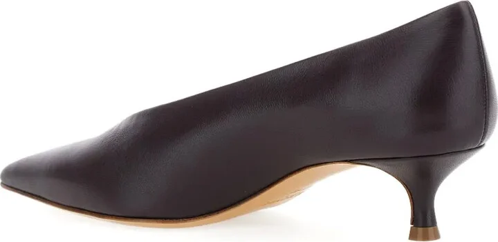40mm Babouche pointed-toe pumps - Image 4