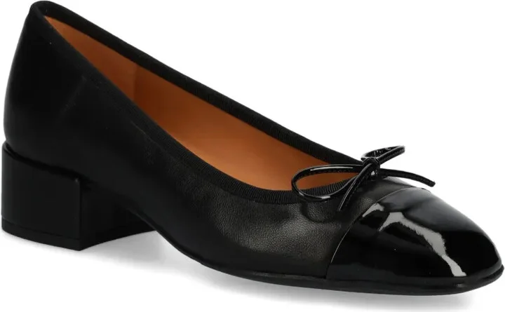 40mm Bow-Detail Block-Heel Pumps - Image 2