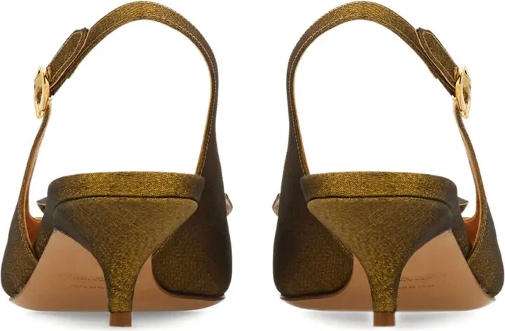40mm Bow slingback pumps - Image 2