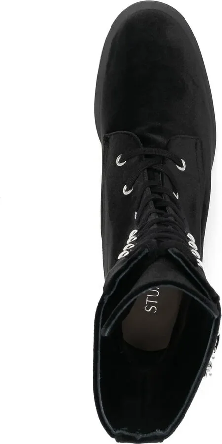 40mm Buckle-Fastening Lace-Up Boots - Image 4