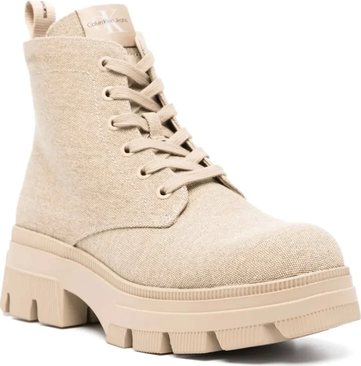 40mm Canvas Combat Boots - Image 2
