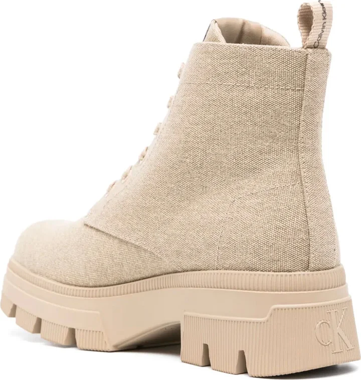 40mm Canvas Combat Boots - Image 3