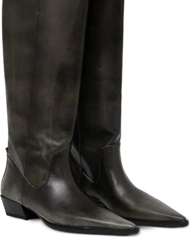 40mm Cassie pointed-toe knee-high boots - Image 5