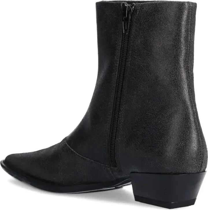 40mm Cassie pointed-toe zip boots - Image 3