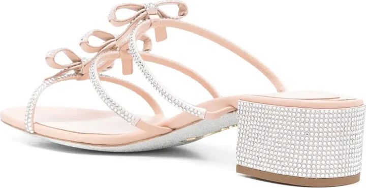 40mm Crystal-Embellished Sandals - Image 3