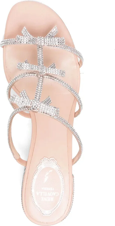 40mm Crystal-Embellished Sandals - Image 4