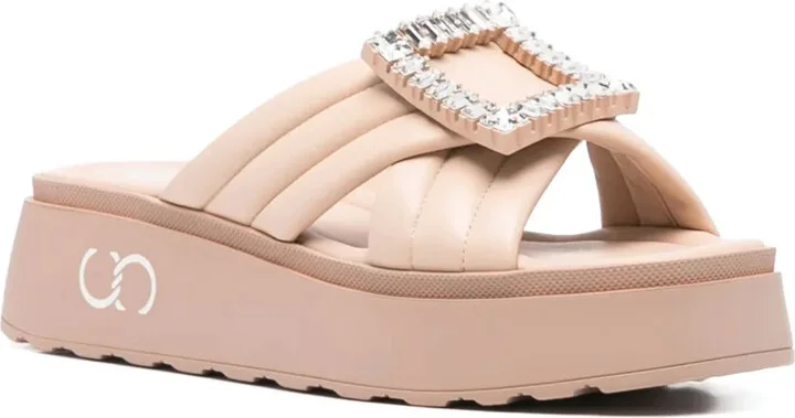 40mm Crystal-Embellished Sandals - Image 2