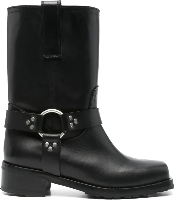 40mm Dallas biker boots