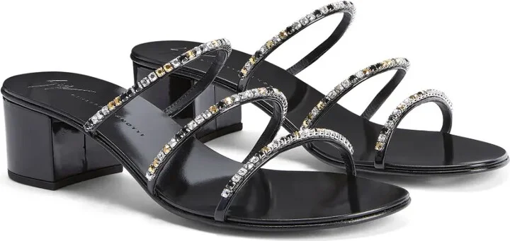 40mm Dark Colorful sandals - Image 2