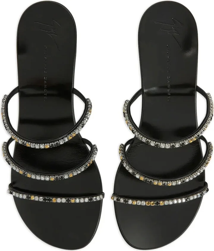 40mm Dark Colorful sandals - Image 4