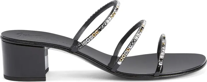 40mm Dark Colorful sandals