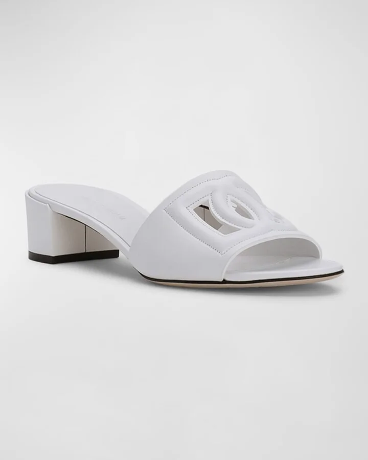40mm DG Cutout Leather Slide - Image 5