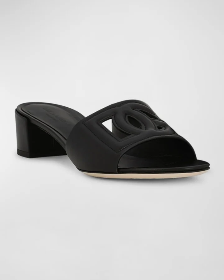 40mm DG Cutout Leather Slide - Image 10