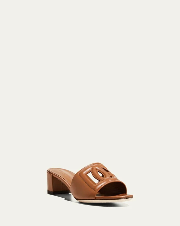 40mm DG Cutout Leather Slide - Image 8