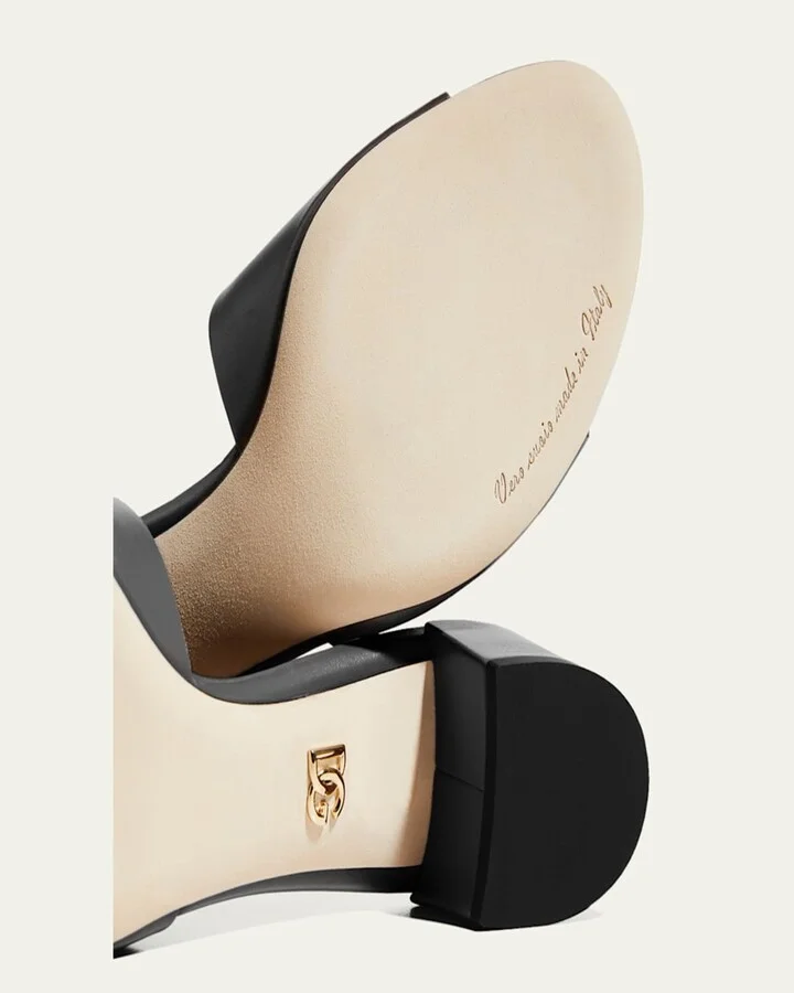 40mm DG Cutout Leather Slide - Image 2
