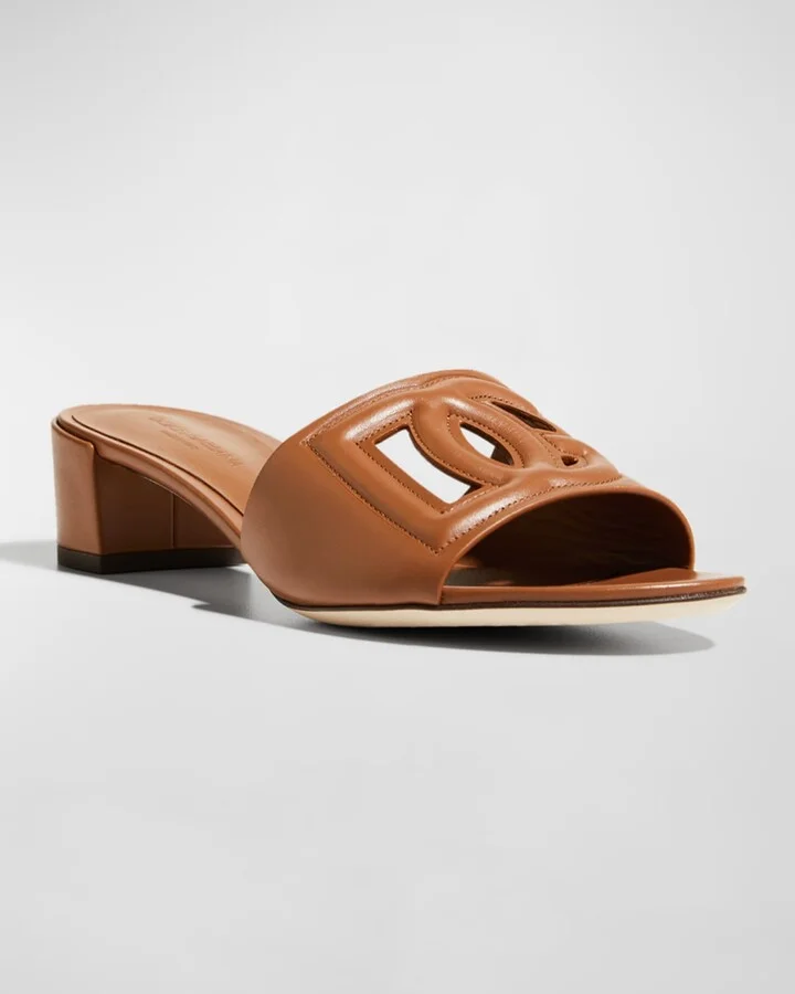 40mm DG Cutout Leather Slide - Image 6