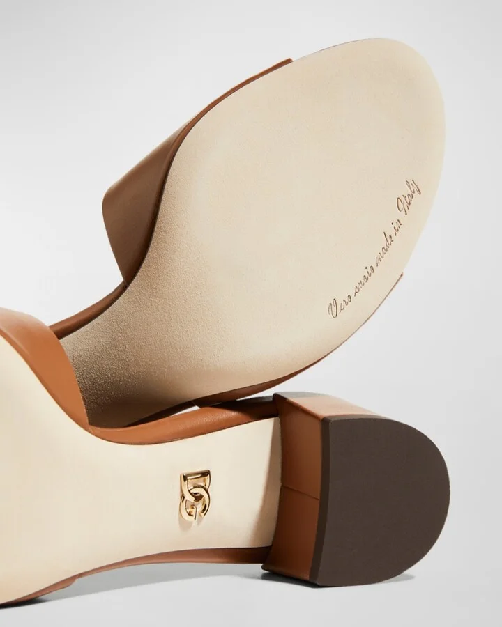 40mm DG Cutout Leather Slide - Image 9