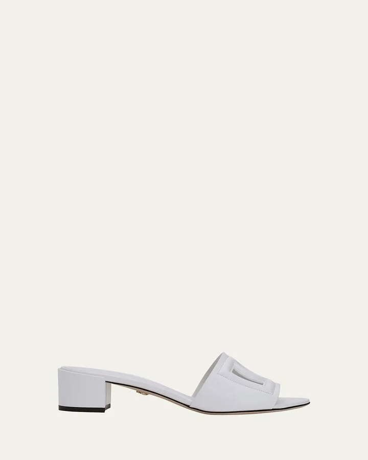 40mm DG Cutout Leather Slide