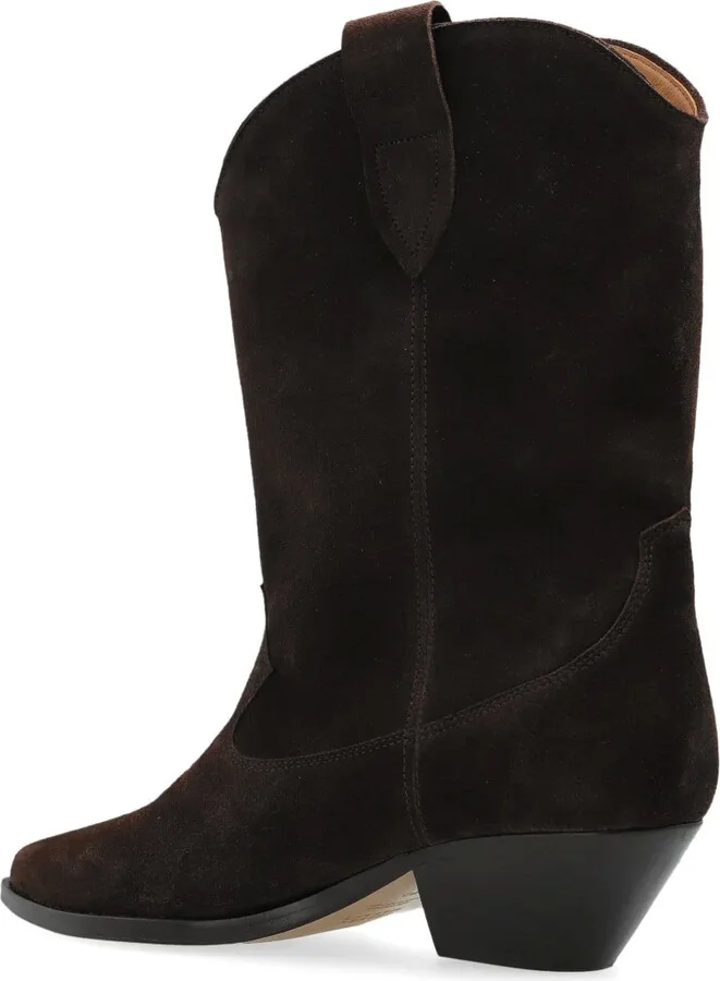 40mm Duerto pointed-toe suede cowboy boots - Image 3