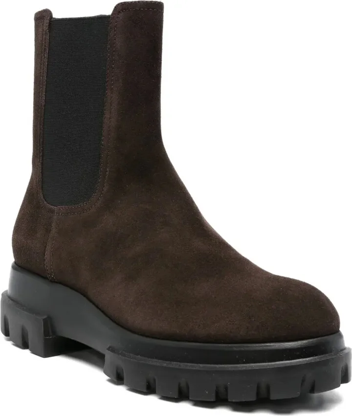 40mm Elastic-Panel Round-Toe Boots - Image 2
