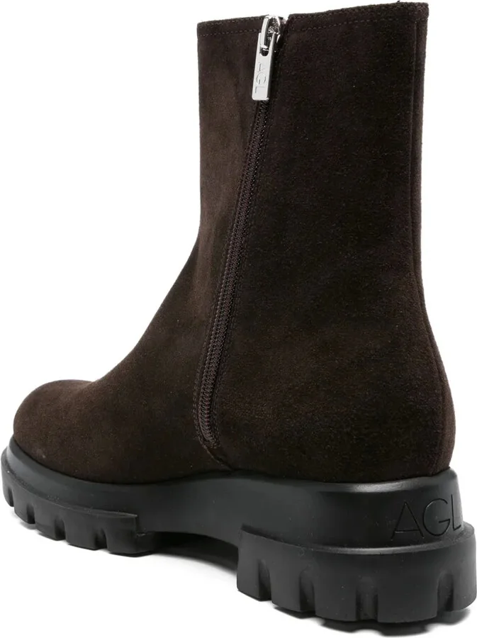 40mm Elastic-Panel Round-Toe Boots - Image 3