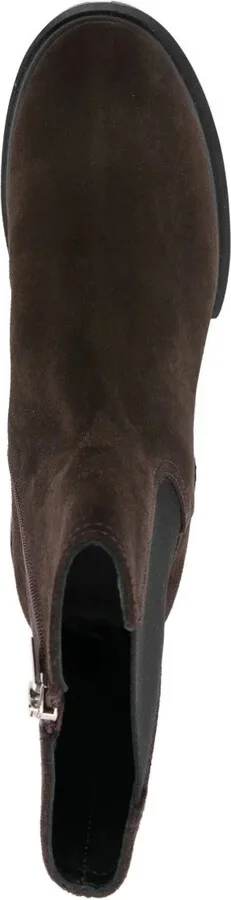 40mm Elastic-Panel Round-Toe Boots - Image 4