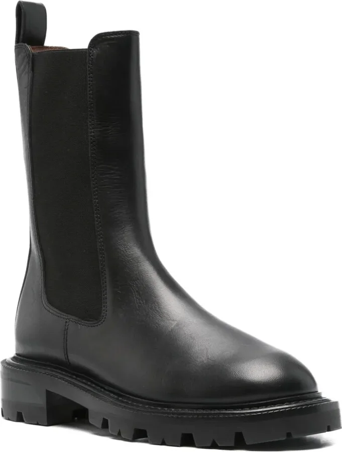 40mm Elastic-Panelled Round -Toe Boots - Image 2