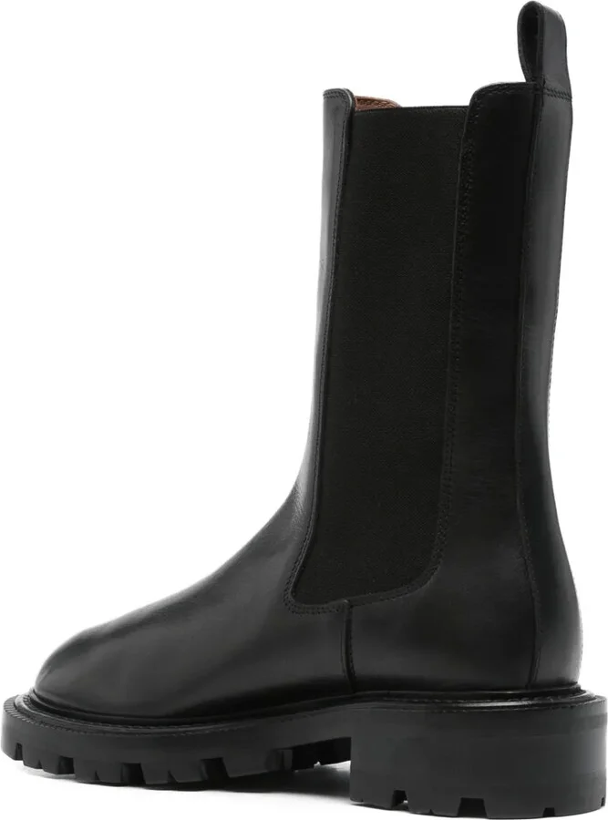 40mm Elastic-Panelled Round -Toe Boots - Image 3