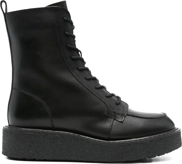 40mm Elidea lace-up platform boots