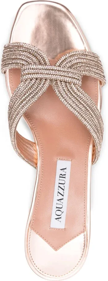 40mm Embellished Low-Heel Sandals - Image 4