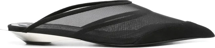 40mm Fang mules