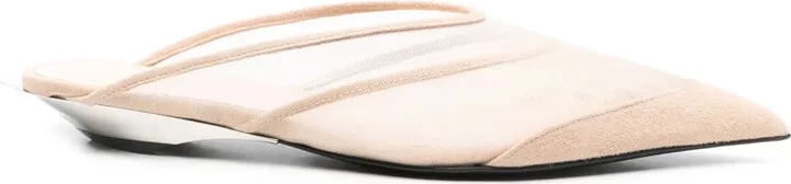 40mm Fang mules