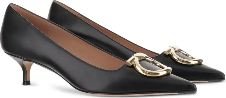 40mm Gancini pointed-toe pumps - Image 2