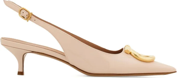 40mm Gancini slingback pumps