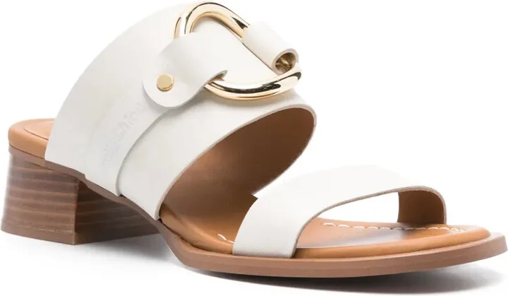 40mm Hana leather sandals - Image 2