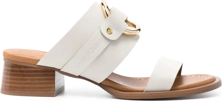 40mm Hana leather sandals
