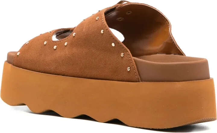 40mm Heather studded sandals - Image 3