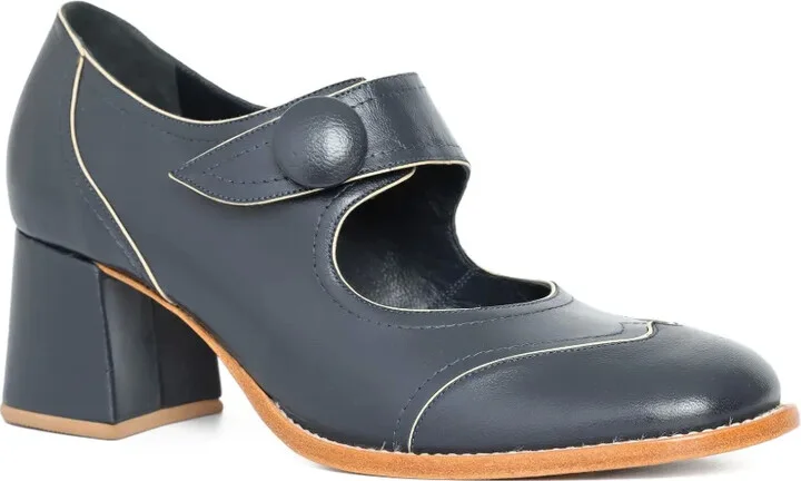 40mm Heritage leather pumps - Image 2