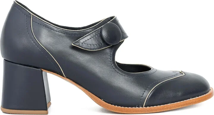 40mm Heritage leather pumps