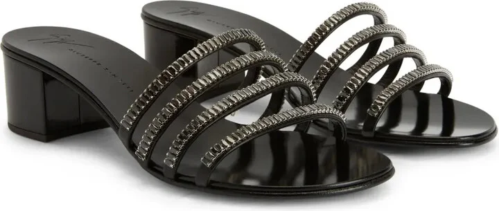 40mm Iride Crystal sandals - Image 2