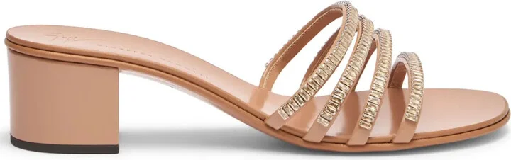 40mm Iride Crystal sandals
